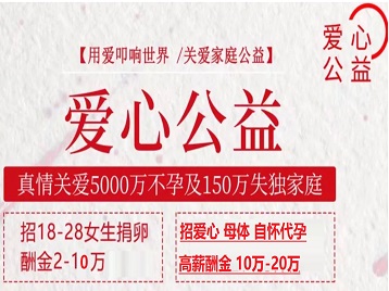 新邵捐卵助孕生子 爱心志愿者招募
